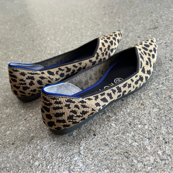 Rothy’s | The Point Leopard Print Pointed Flats - Picture 7 of 7